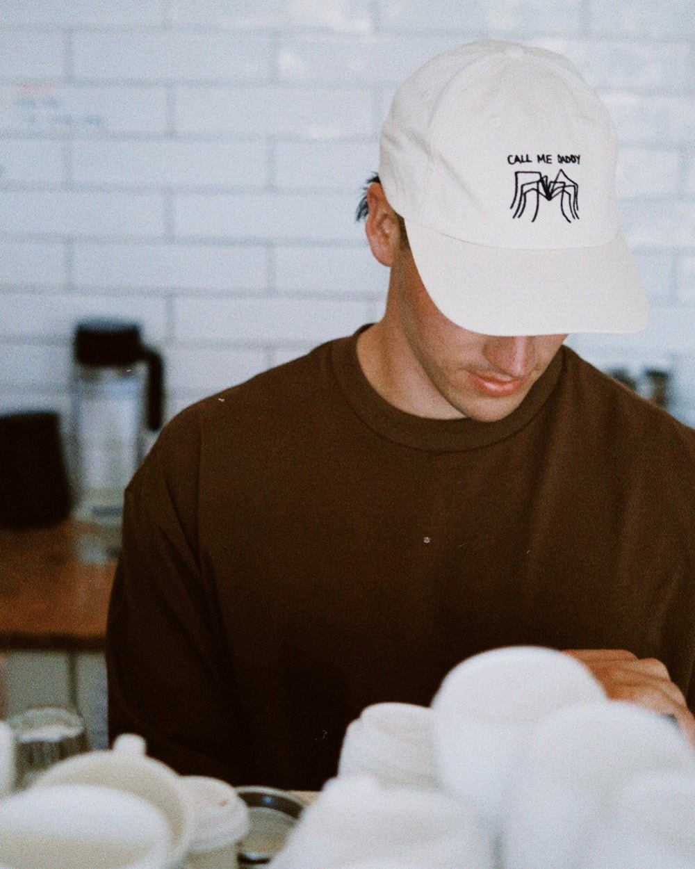 Call Me Daddy Embroidered Cotton Hat - Adjustable Unisex Cap by Threadheads