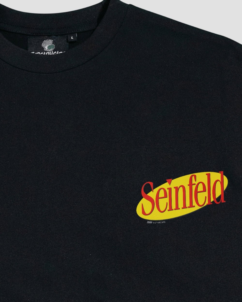 Group Photo Oversized Graphic Tee - Seinfeld Collab Unisex 90s Boxy Fit