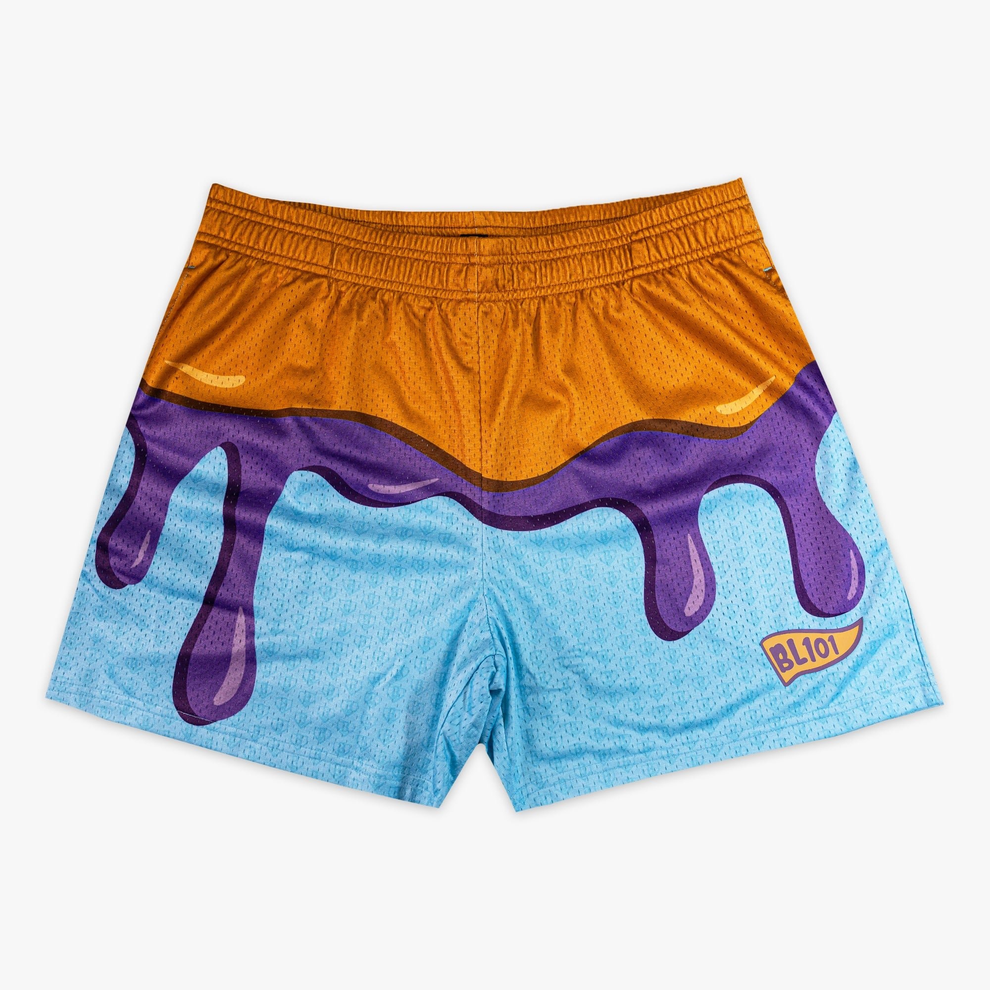 Perfect Pair Breathable Mesh Baseball Shorts - MLB Athletic Polyester
