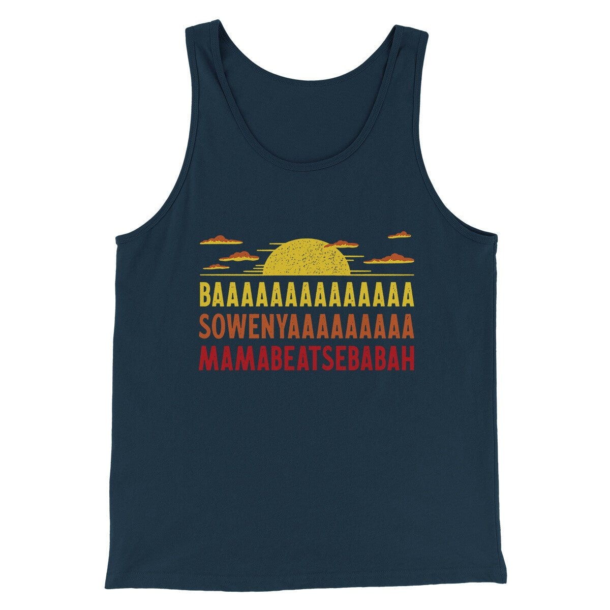 Funny Movie Men/Unisex Tank Top Baaasowenyaaamamabeatesbabah Great Circle of Life