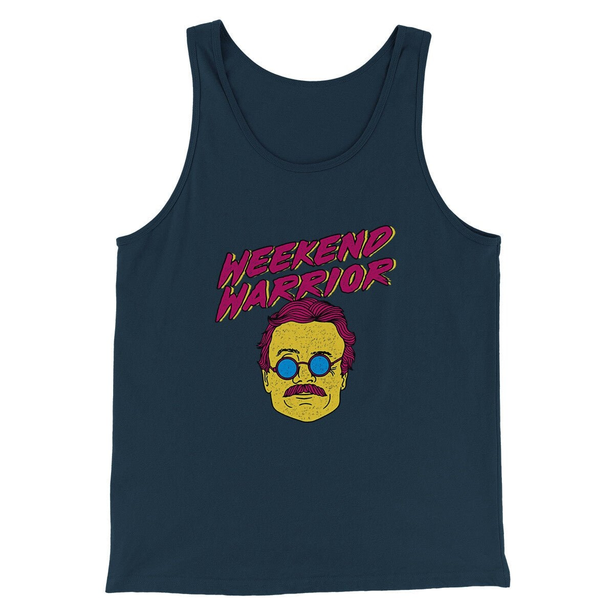 Weekend Warrior Funny Movie Unisex Tank Top - Combed Ring-Spun Cotton