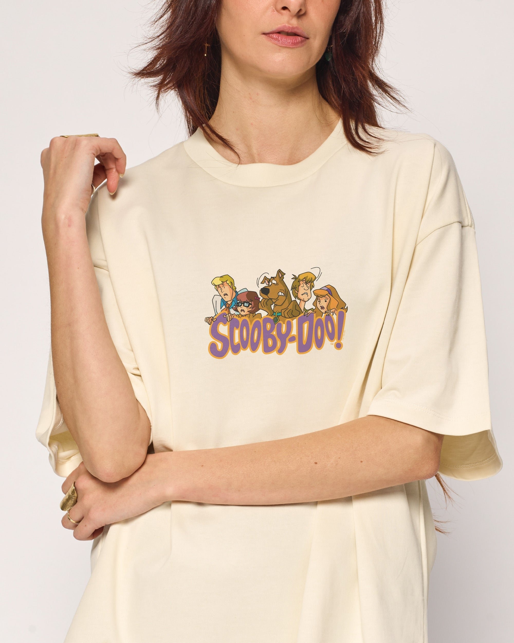 Scooby-Doo Characters Oversized Graphic T-Shirt - Unisex 100% Combed Cotton