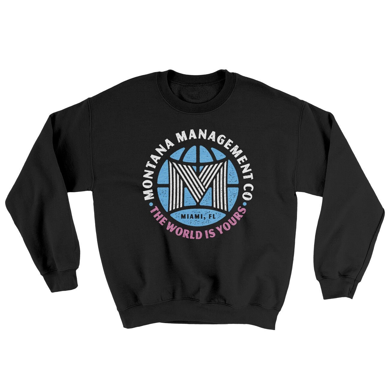 Montana Management Co Ugly Sweater Crewneck Sweatshirt