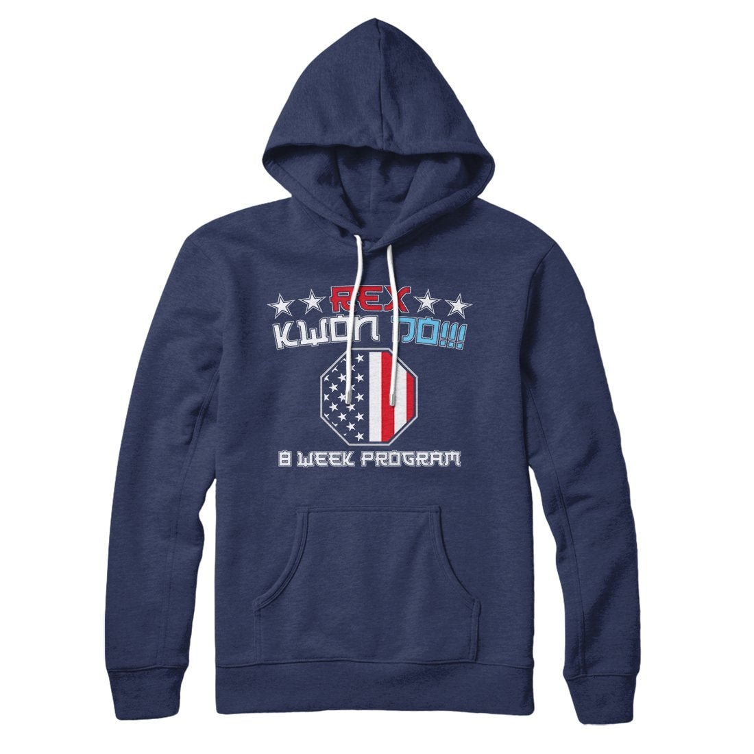 Rex Kwon Do Hoodie - Unisex Cotton Polyester Pullover with Kangaroo Pocket