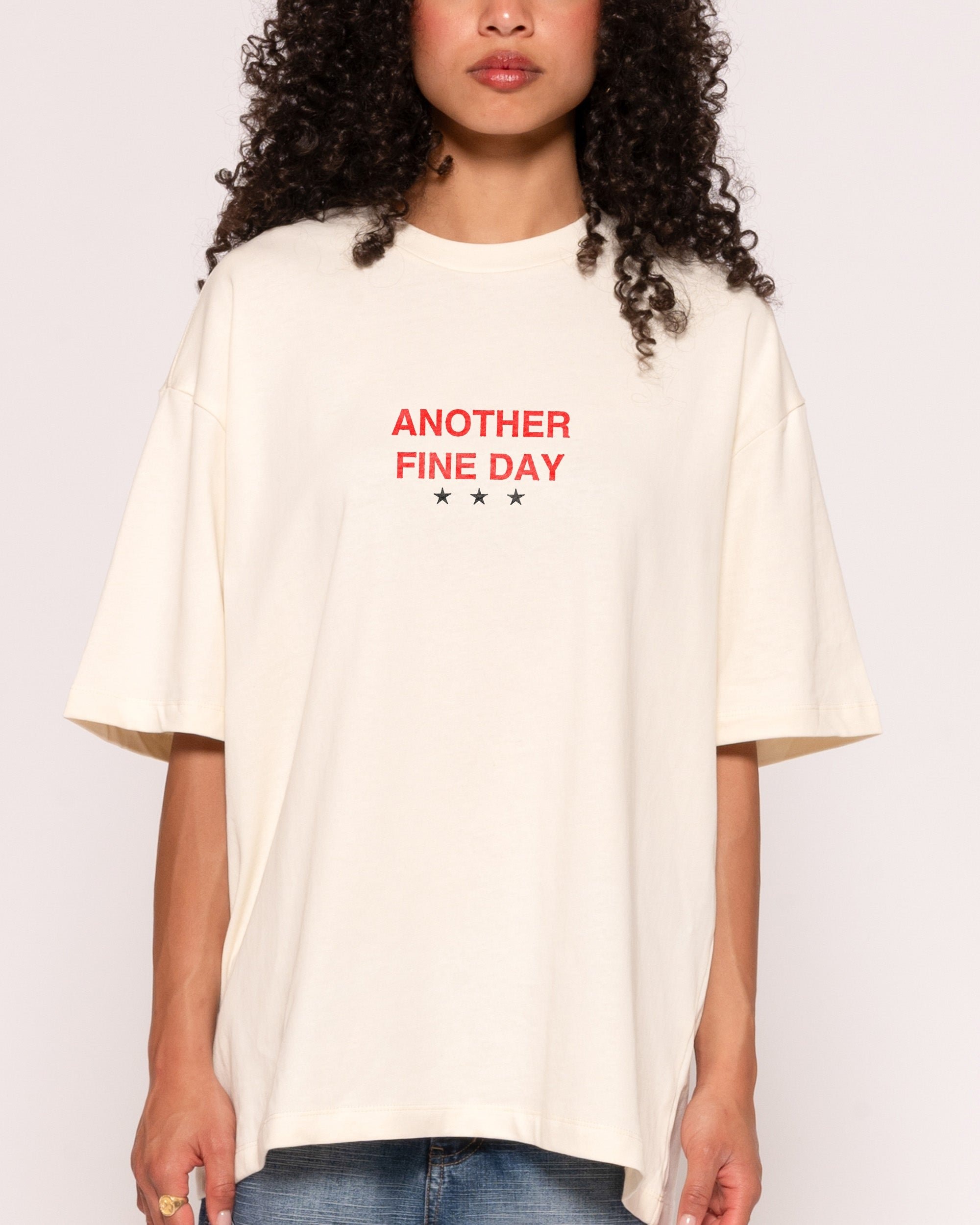 Another Fine Day Ruined Oversized Graphic Tee - Threadheads Unisex 100% Combed Cotton