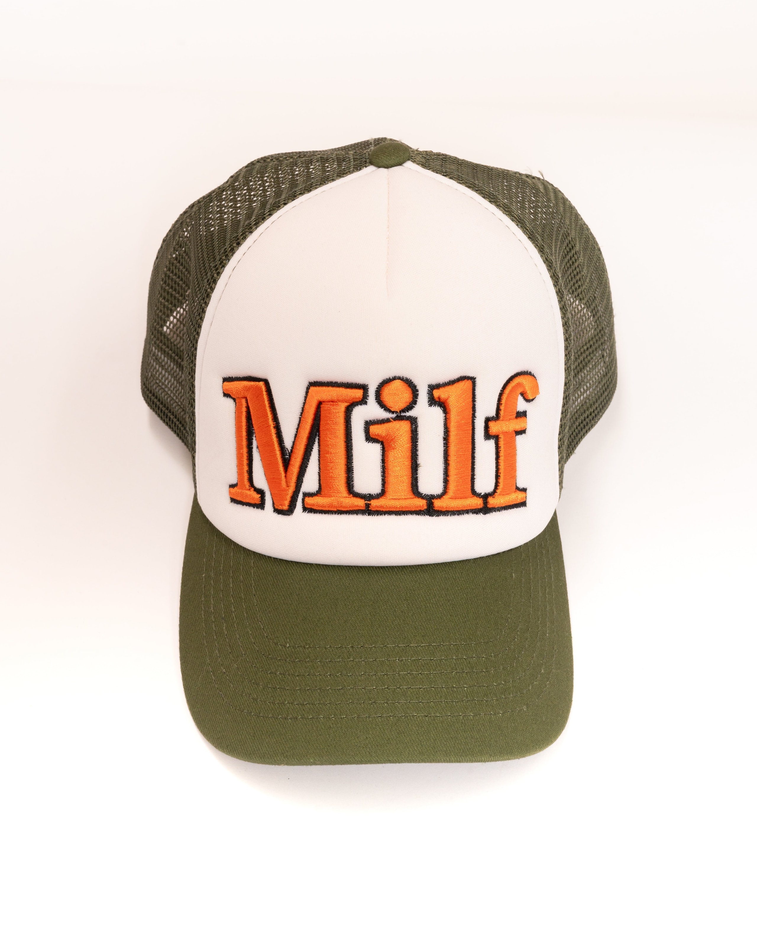 MILF Premium Trucker Hat by Threadheads - Breathable Mesh, Adjustable Unisex Fit