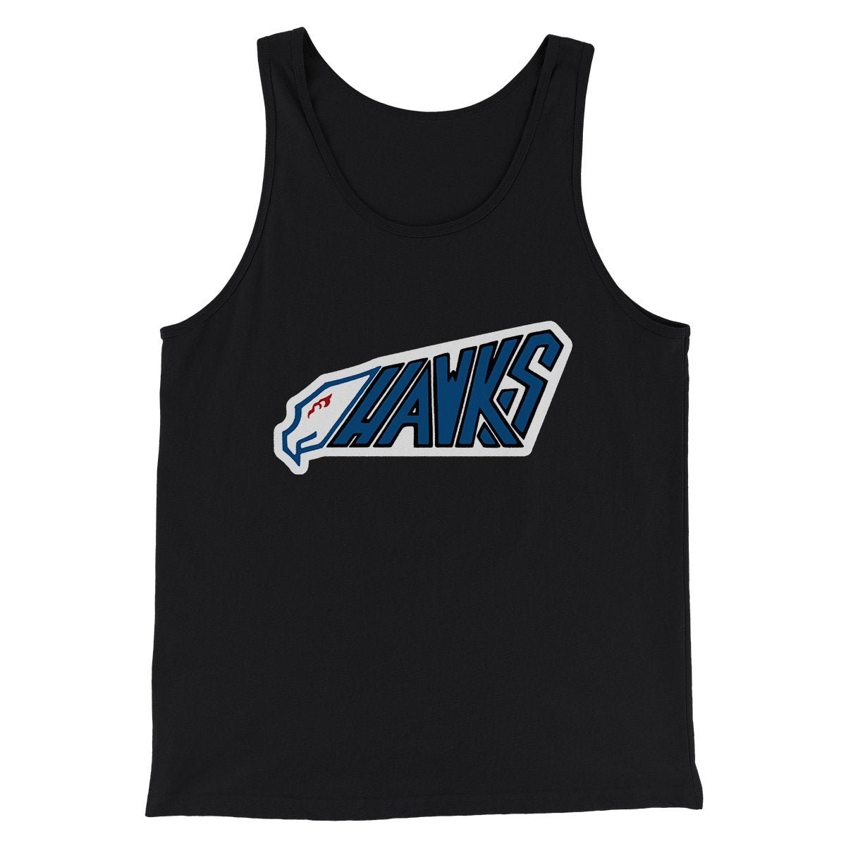 HAWKS Funny Movie Unisex Tank Top - Modern Fit Combed Cotton