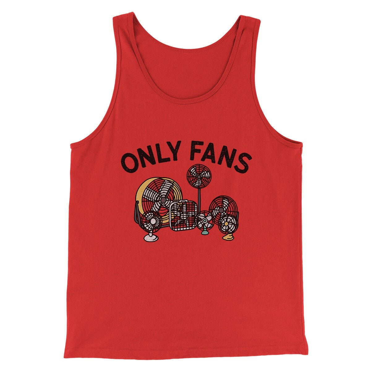 Only Fans Men/Unisex Tank Top - Modern Fit Combed Ring-Spun Cotton