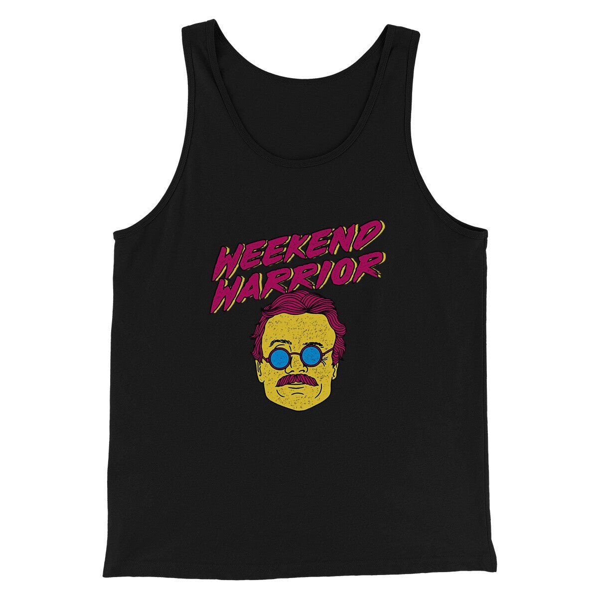 Weekend Warrior Funny Movie Unisex Tank Top - Combed Ring-Spun Cotton