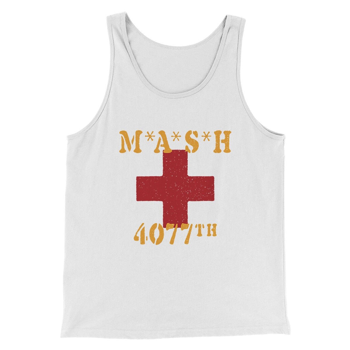 Mash 4077th Unisex Tank Top - Modern Fit Combed Ring-Spun Cotton