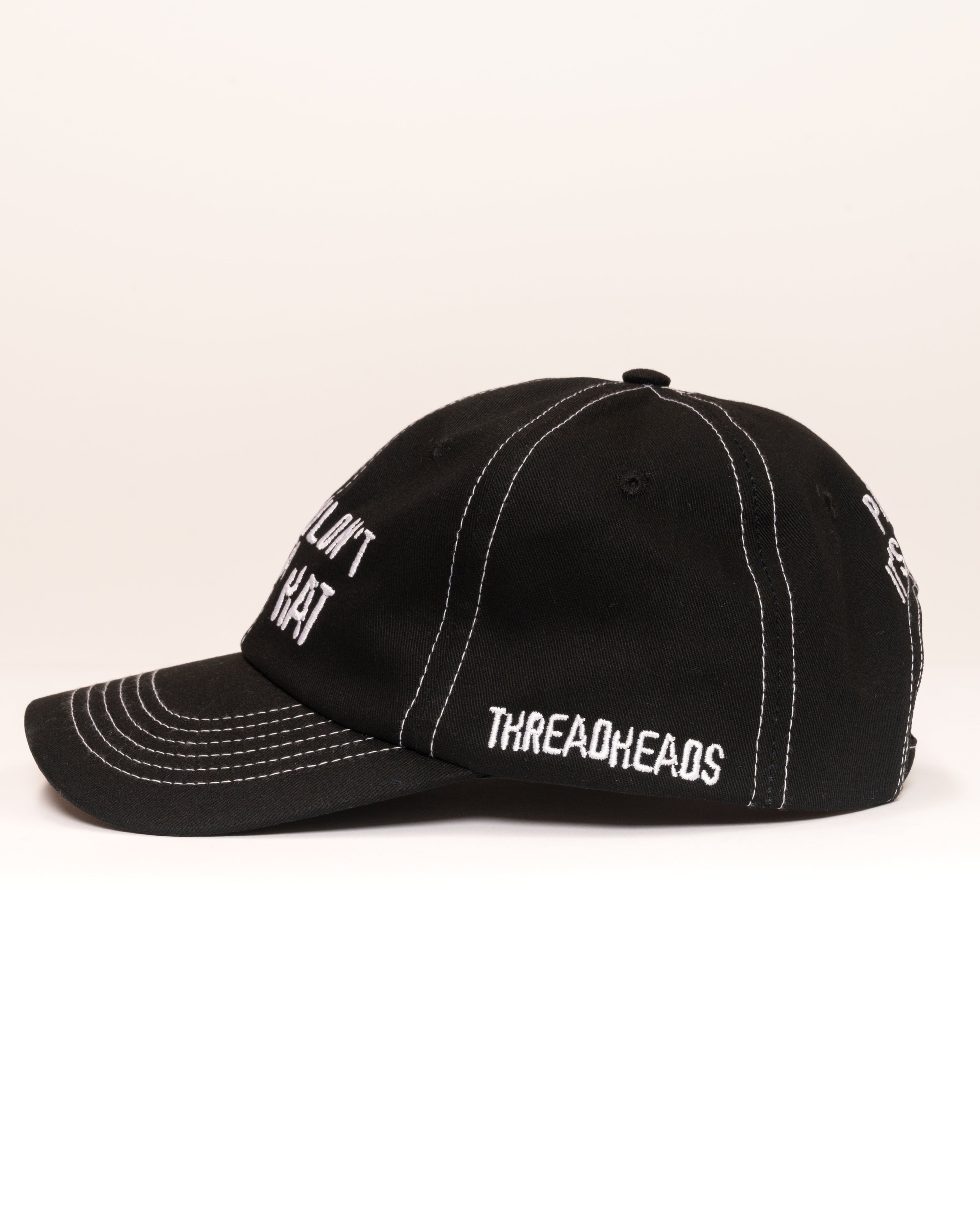 You Wouldn't Steal A Hat Premium Cotton Adjustable Unisex Cap - Embroidered Design