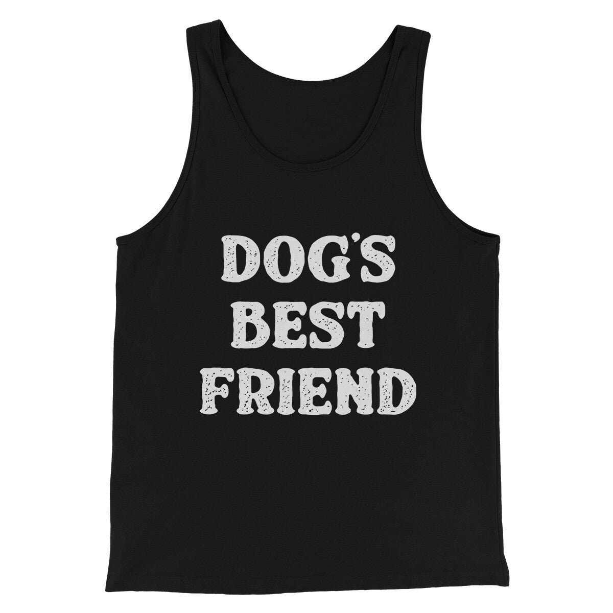 Dog’s Best Friend Unisex Tank Top - Modern Fit Combed Cotton