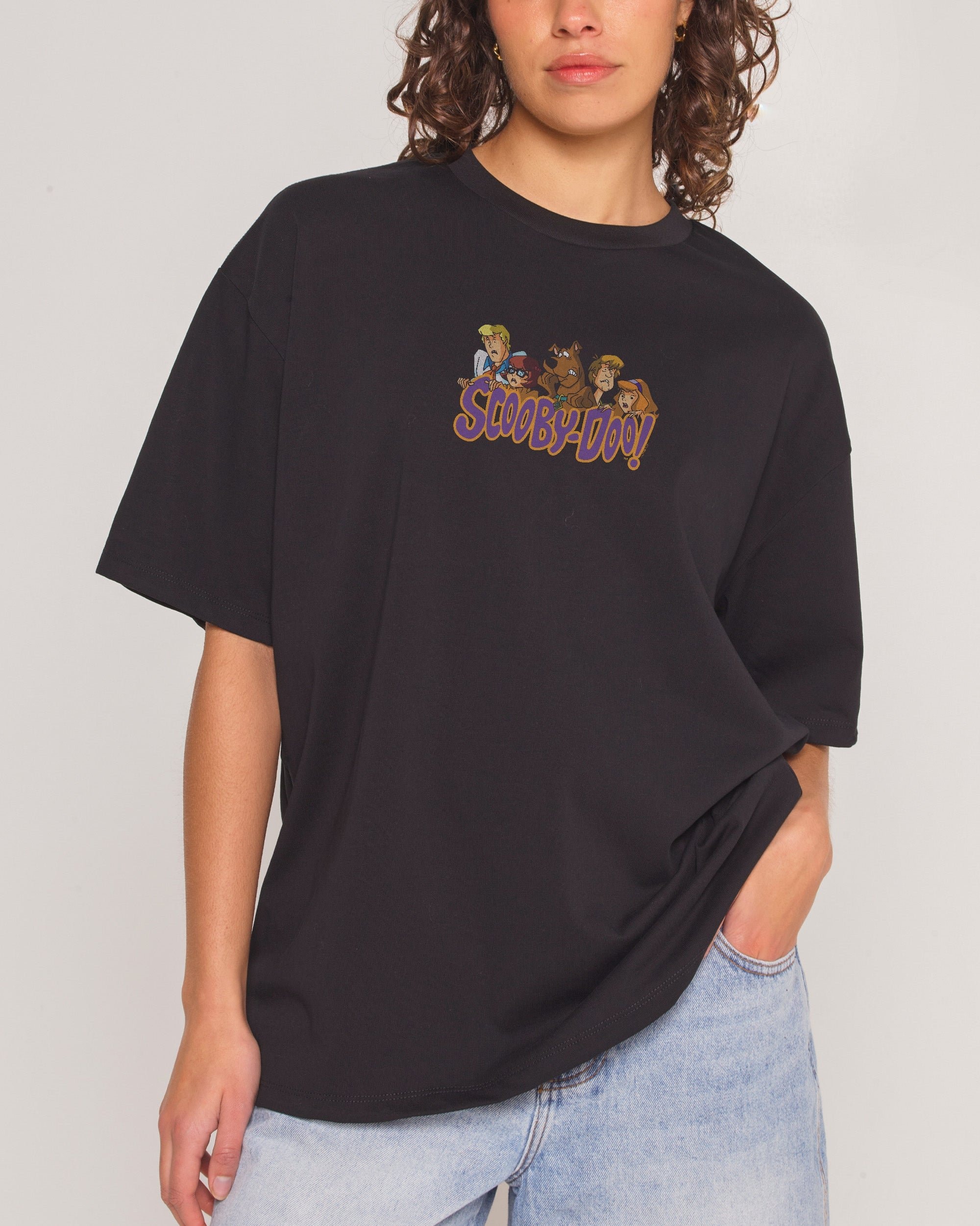 Scooby-Doo Characters Oversized Graphic T-Shirt - Unisex 100% Combed Cotton