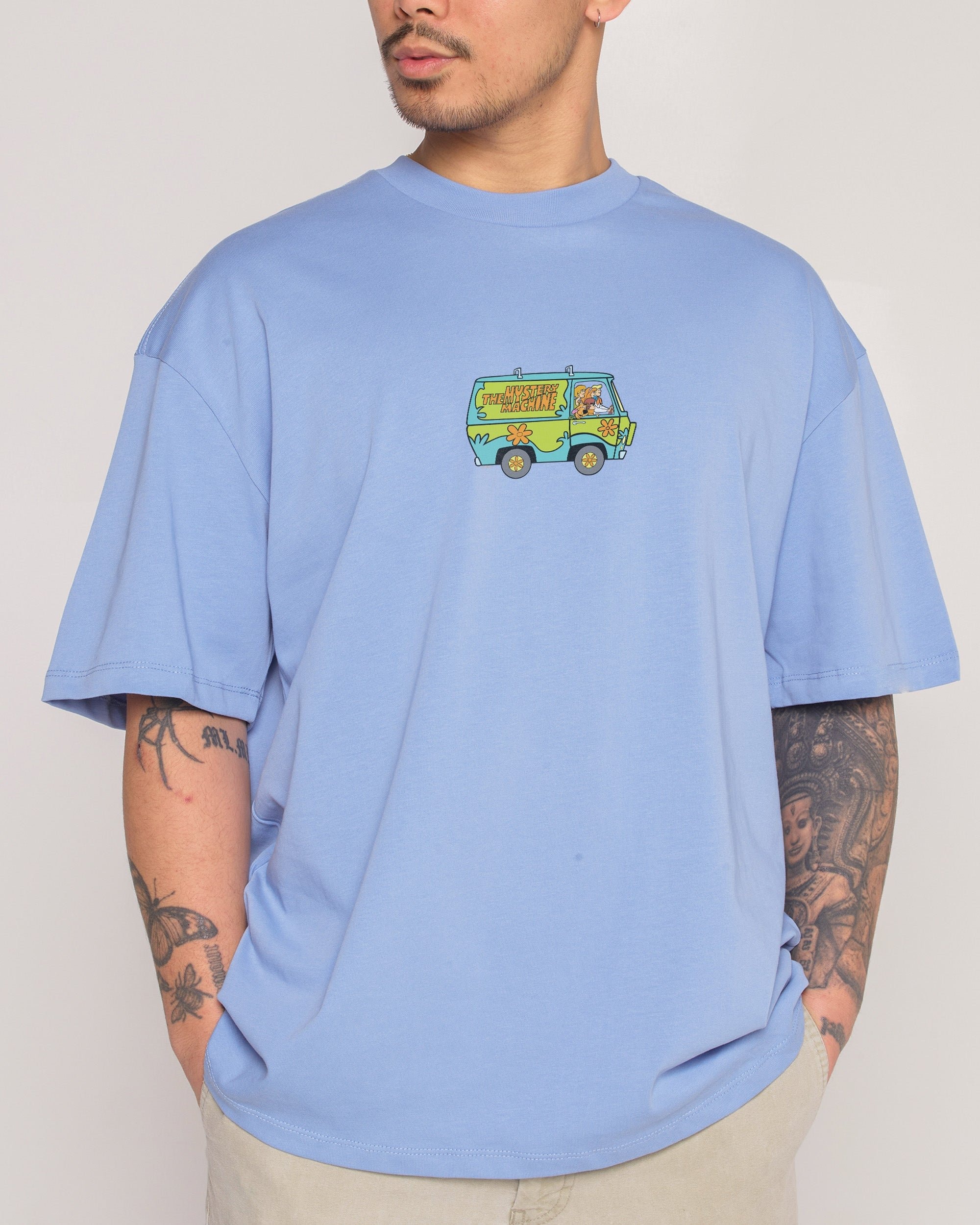 Scooby-Doo Mystery Inc Oversized Graphic T-Shirt - Unisex 100% Combed Cotton