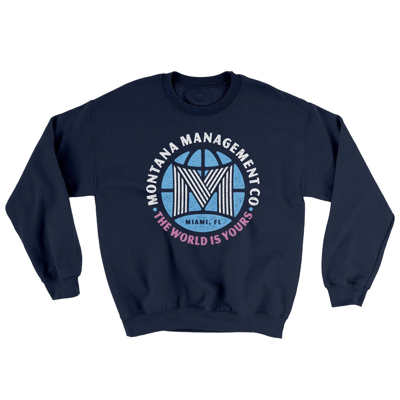 Montana Management Co Ugly Sweater Crewneck Sweatshirt