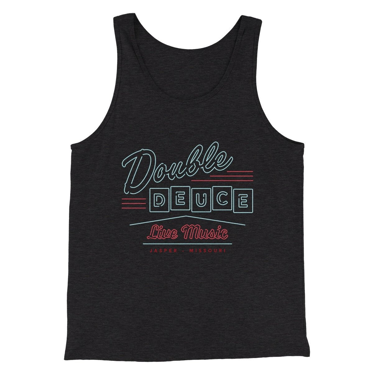 Double Deuce Funny Movie Unisex Tank Top - Modern Fit Combed Cotton