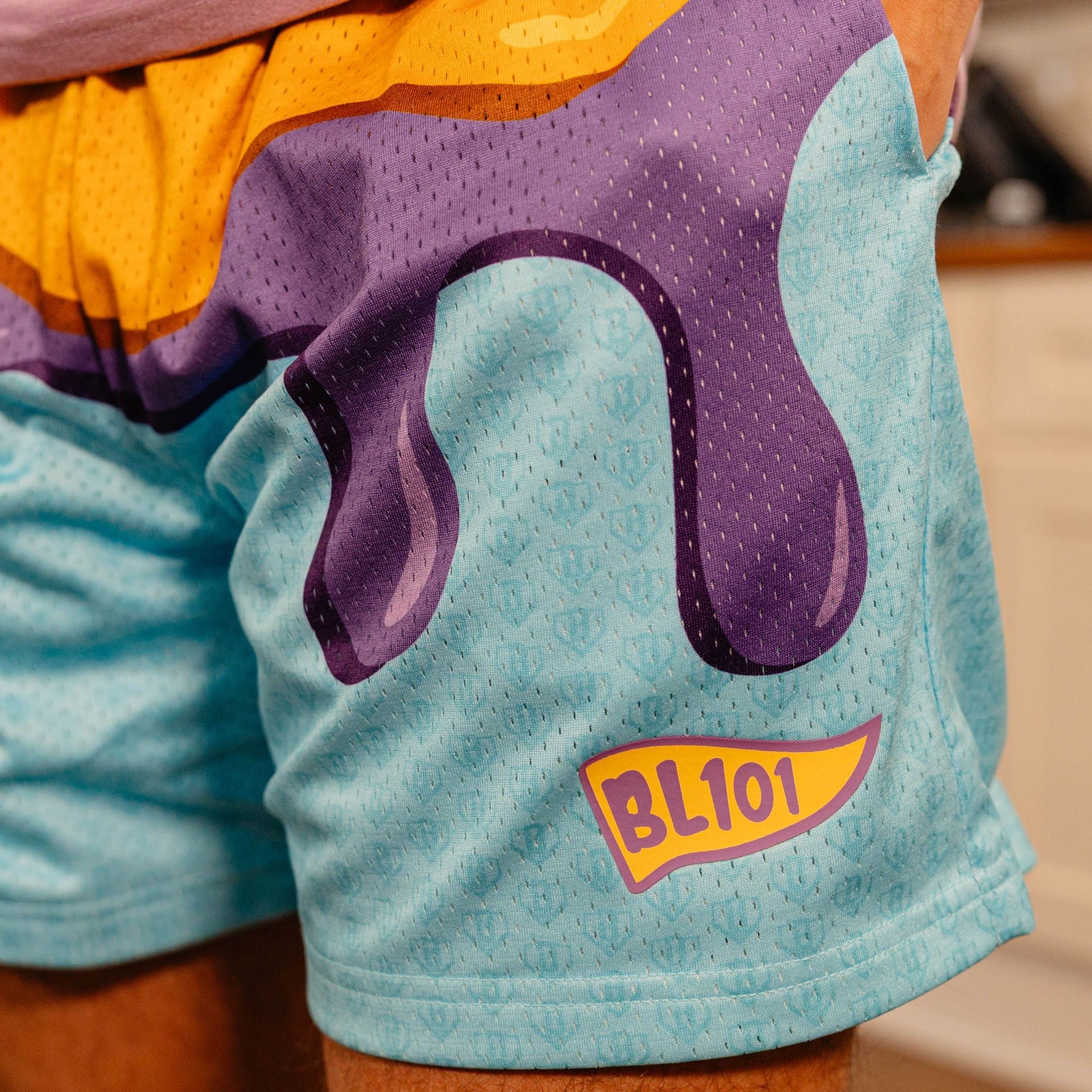 Perfect Pair Breathable Mesh Baseball Shorts - MLB Athletic Polyester