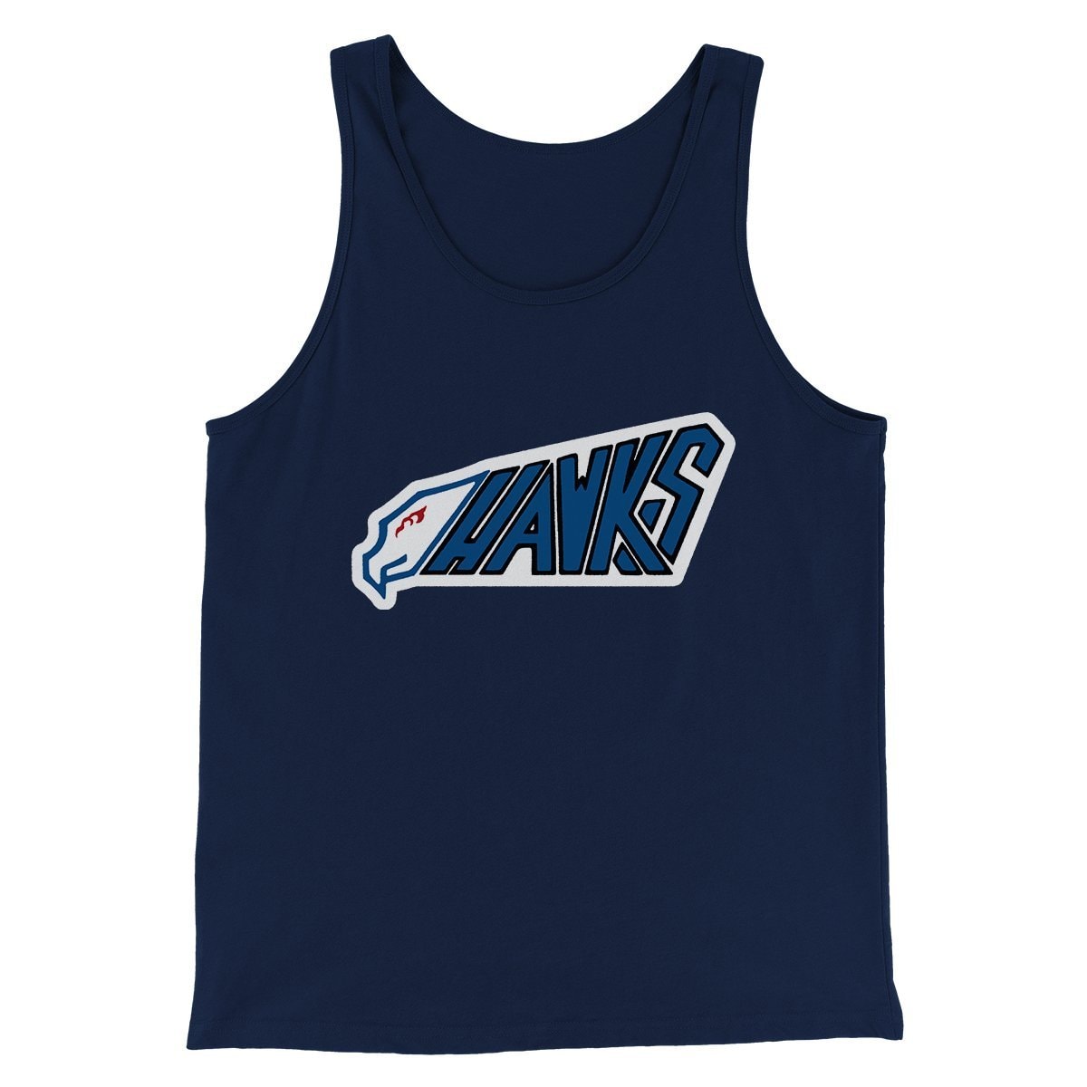 HAWKS Funny Movie Unisex Tank Top - Modern Fit Combed Cotton