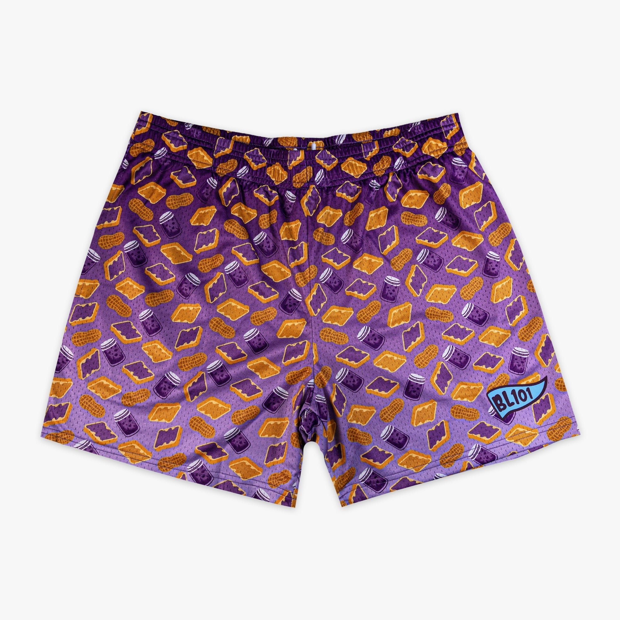 Batters And Bread Mesh Athletic Shorts - Breathable Polyester, Elastic Waistband, Baseball