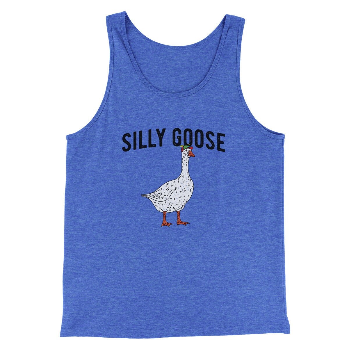 Silly Goose Men/Unisex Tank Top - Modern Fit Combed Cotton