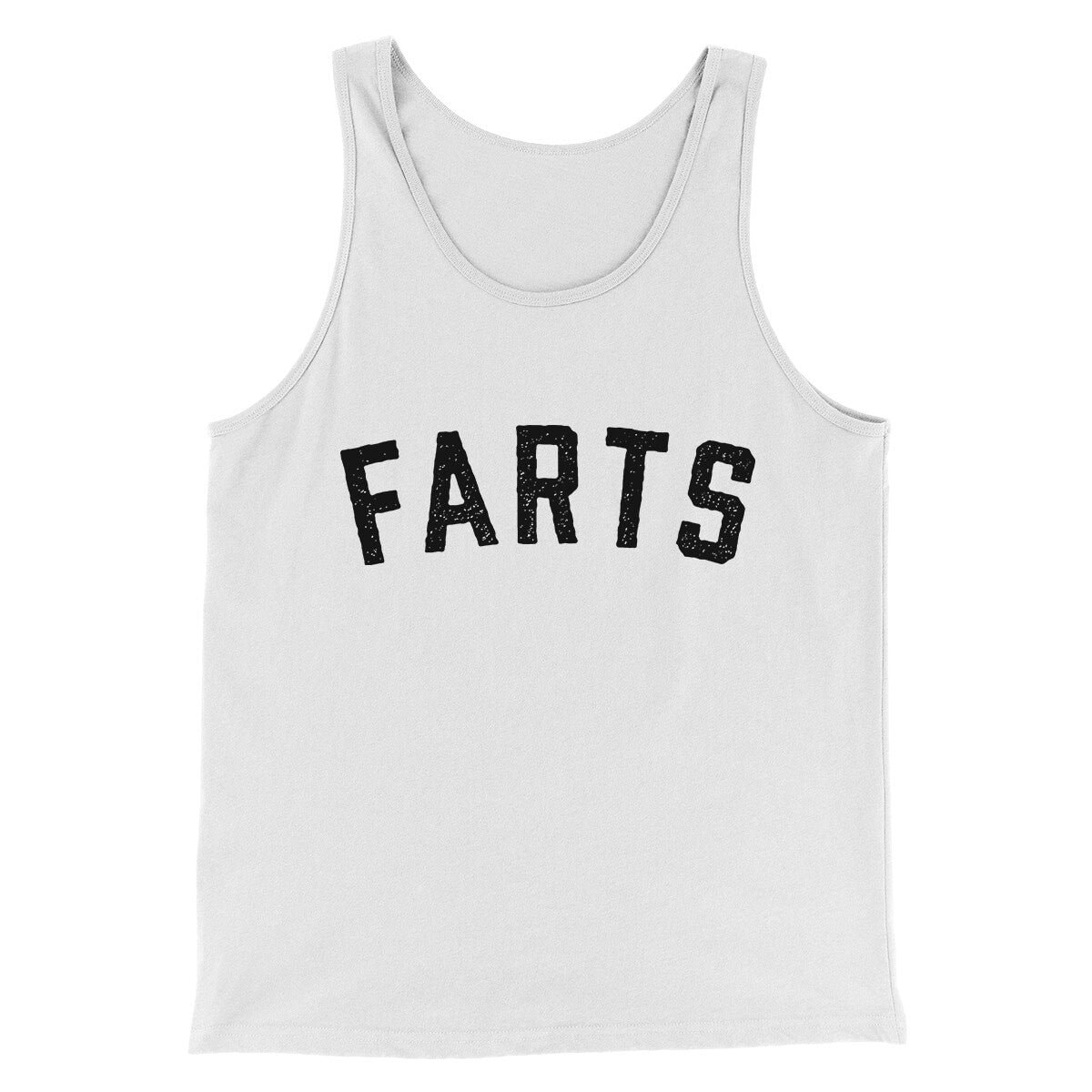 Farts Funny Unisex Tank Top - Modern Fit Combed Cotton