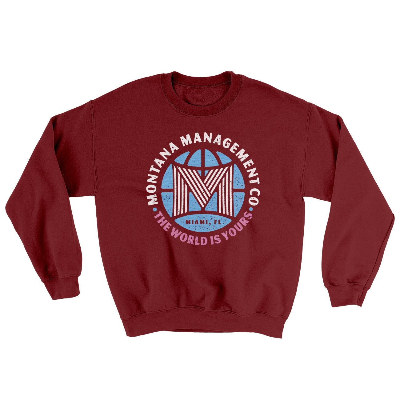 Montana Management Co Ugly Sweater Crewneck Sweatshirt
