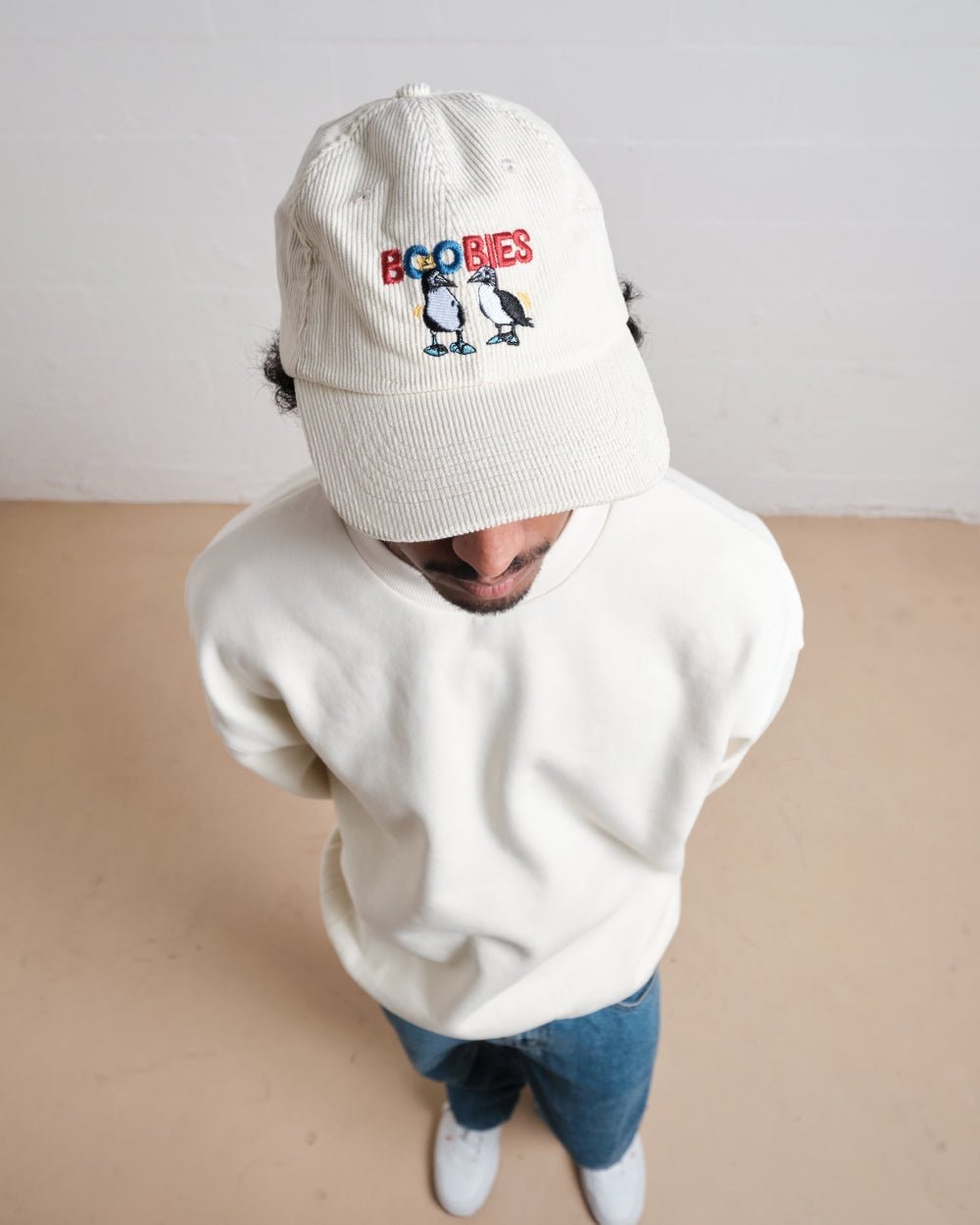 Hooray for Boobies Premium Corduroy Unisex Hat - 100% Cotton Adjustable Cap