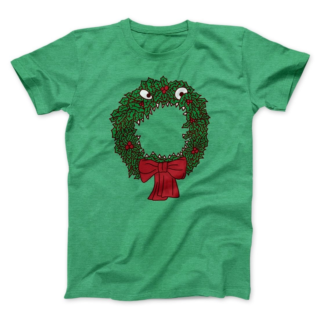 Christmas Nightmare Wreath Funny Movie Unisex Cotton Crew Neck T-Shirt